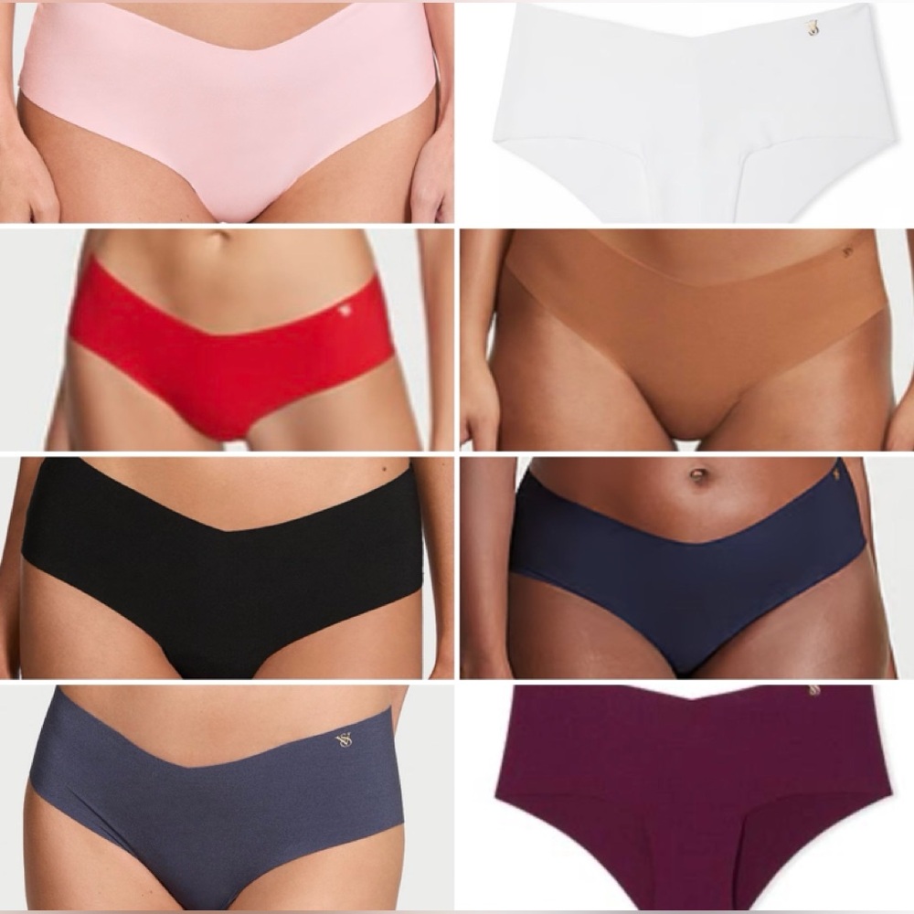 VS PINK no show cheeky panties